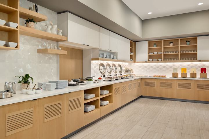 Breakfast area