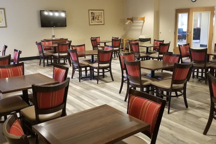 Breakfast area