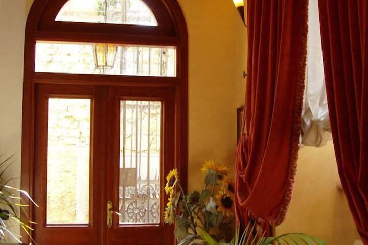 Interior entrance