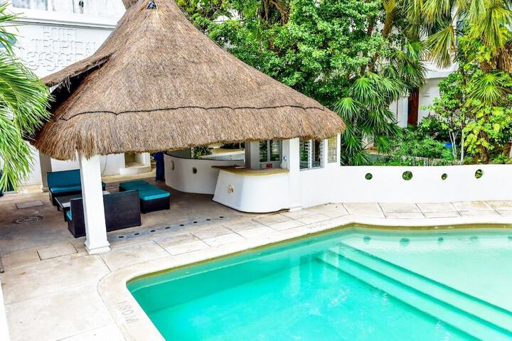 Hotel tropical casa blanca in Playa del Carmen