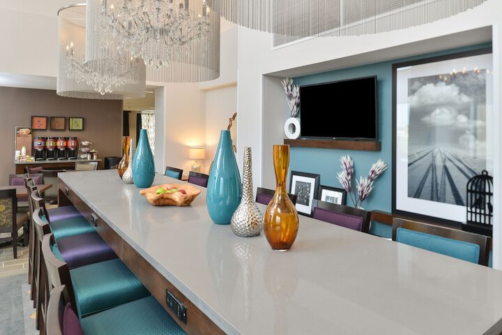 Lobby sitting area