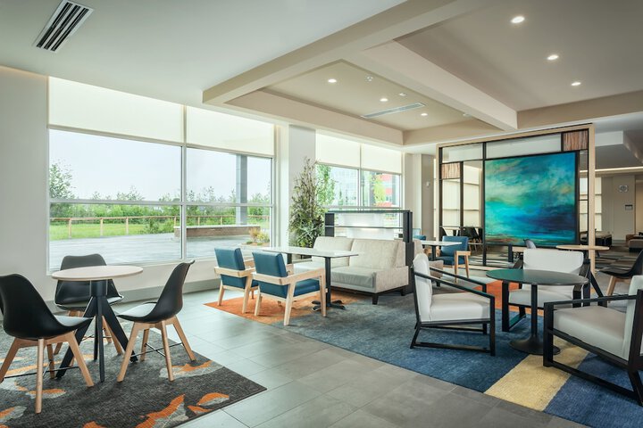 Lobby sitting area