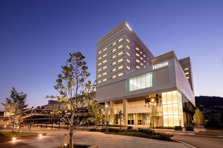 Exterior of Hilton Nagasaki