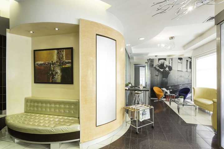 Lobby sitting area