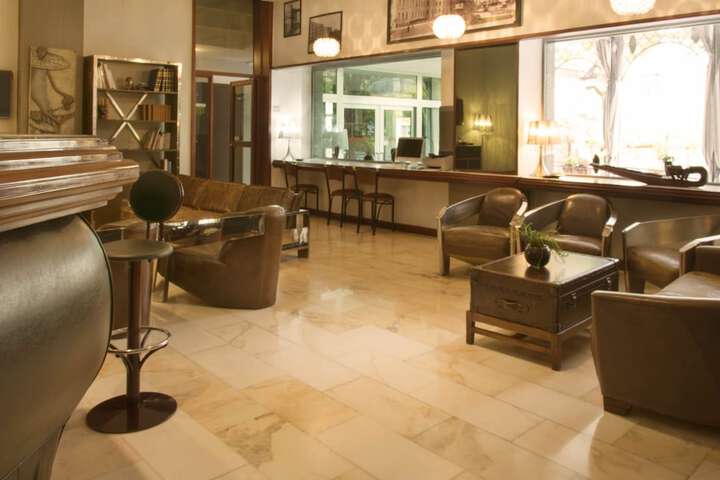 Lobby sitting area