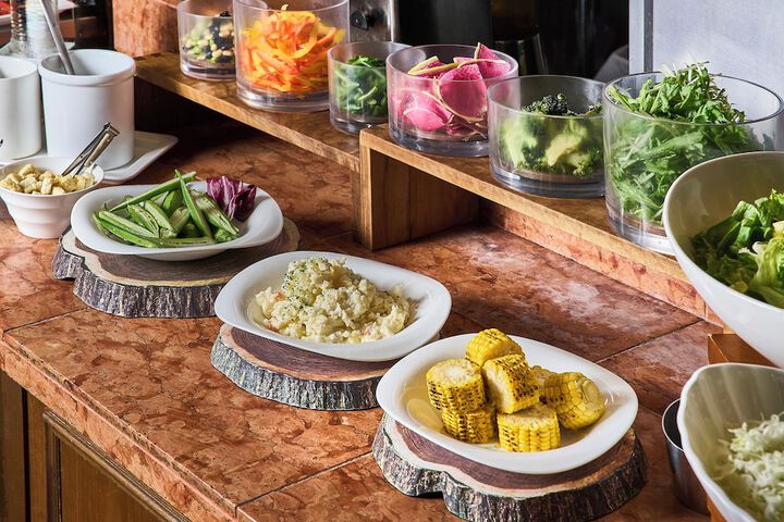 Breakfast buffet