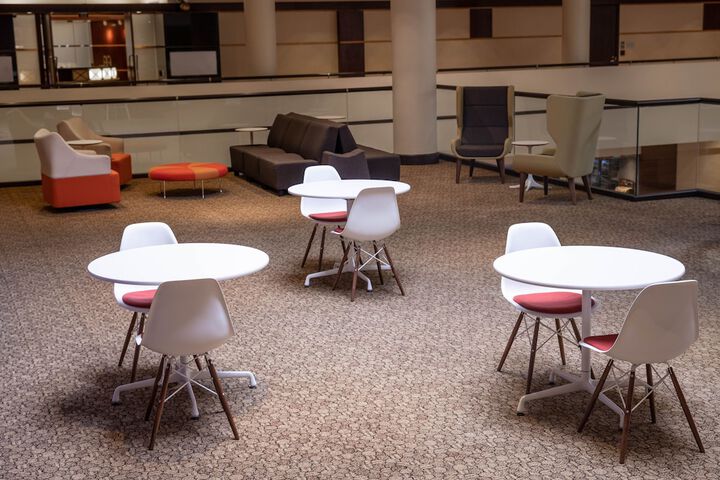 Lobby sitting area