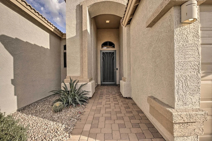 Exterior of Estrella Mountain Home w / Heated Pool & Fire Pit!