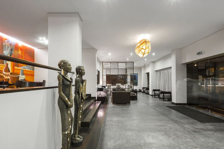 Interior entrance