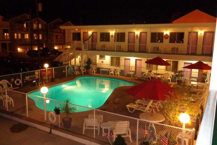 Fountain Motel in Wildwood, NJ