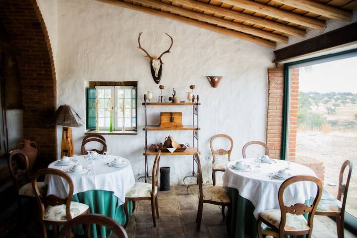 Breakfast area