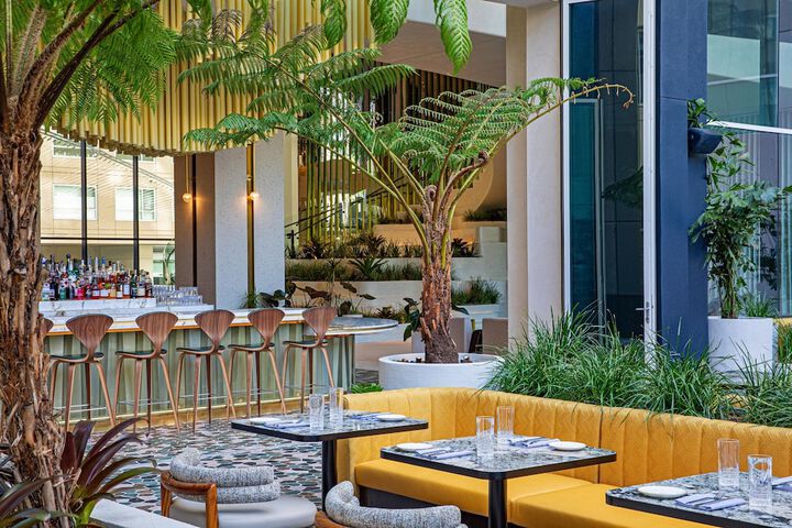 Breakfast area
