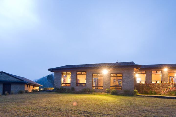 Exterior of Hananoie-A Permaculture Resort