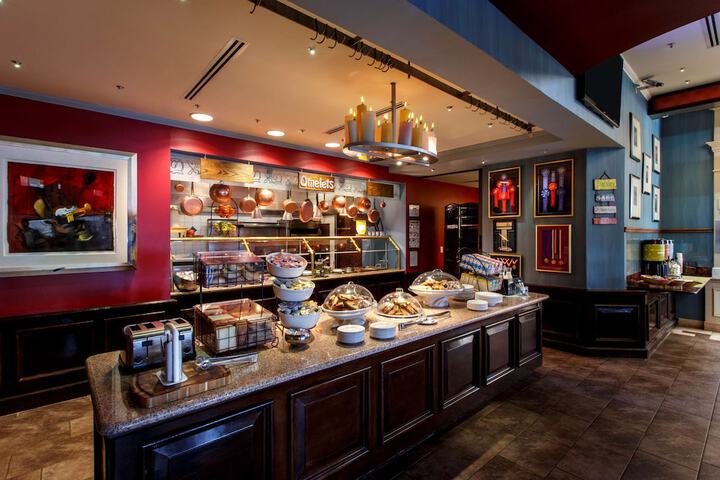 Breakfast area