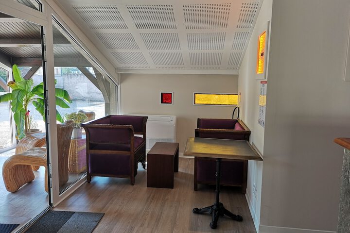 Interior entrance
