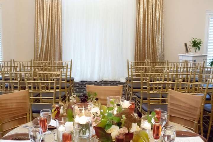 Indoor wedding