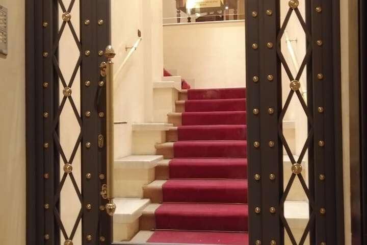 Interior entrance