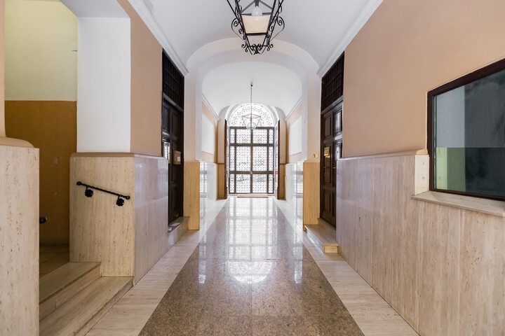 Interior entrance