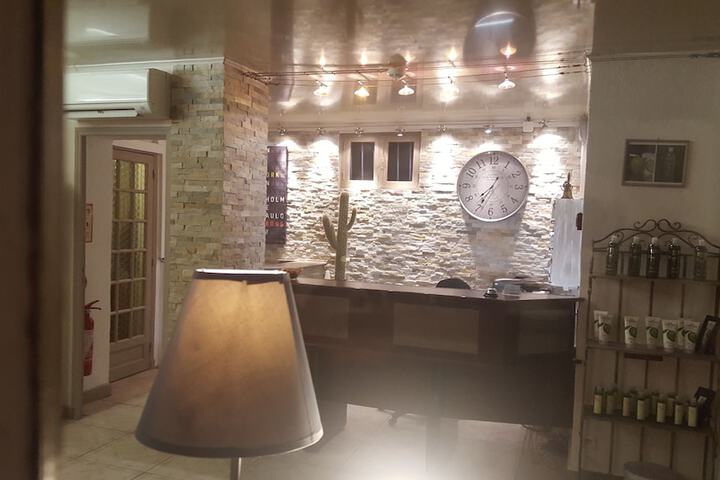 Interior entrance
