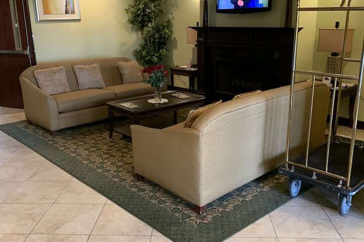 Lobby sitting area
