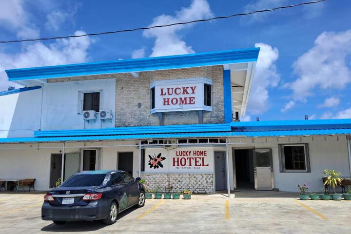Exterior of Tinian Lucky Home