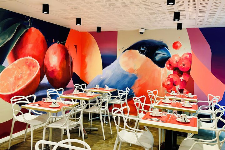 Breakfast area
