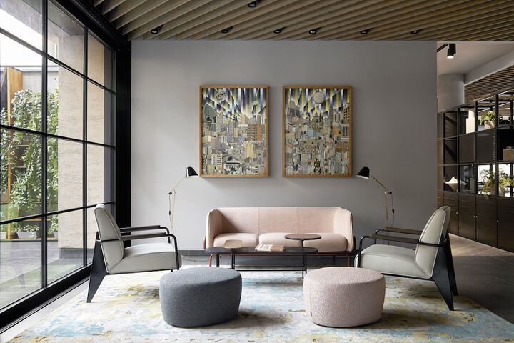 Lobby sitting area