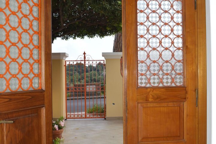 Interior entrance