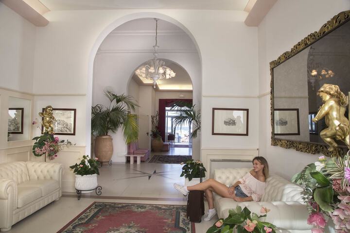 Lobby sitting area