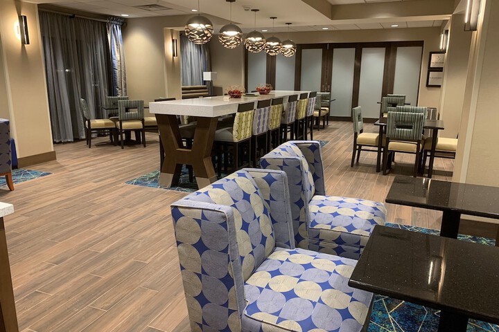 Lobby sitting area