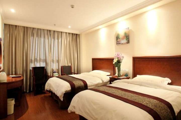 Exterior of GreenTree Inn XuanCheng Jixi County GuangMing Building Hotel
