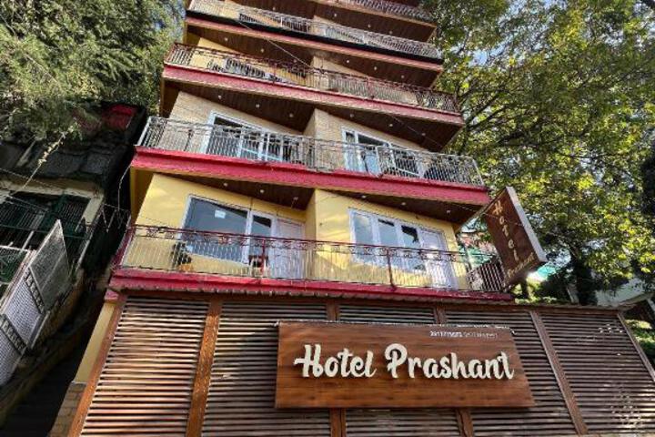 Hotel Prashant Mall road Shimla
