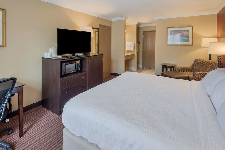 1 King Bed High Speed Internet Accessible Microwave and Refrigerator, Iron and Ironing Bo (8 of 22)