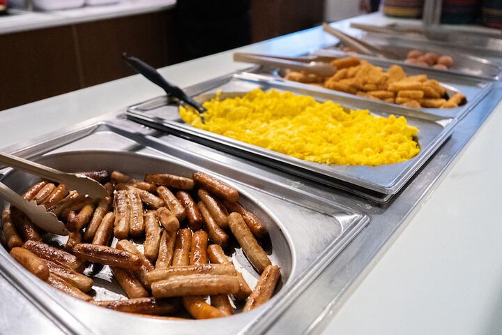 Breakfast buffet