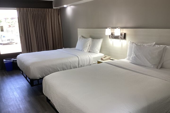 2 Double Beds Mobility Accessible Roll in Shower (4 of 11)