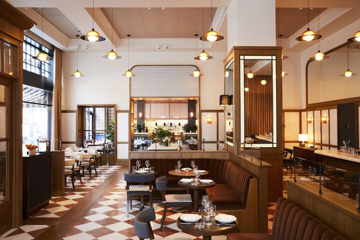 Breakfast area