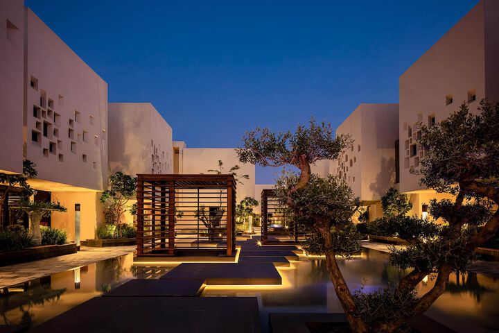 Exterior of The Biltmore Hotel Villas Dubai