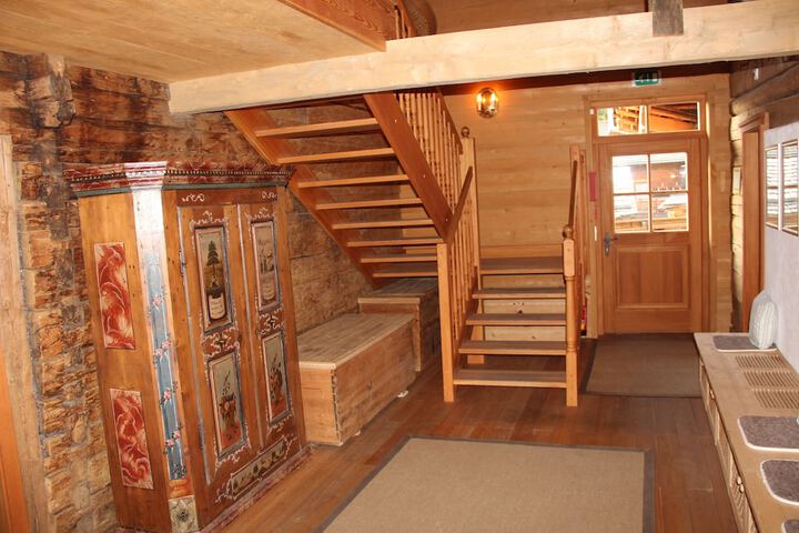 Interior entrance