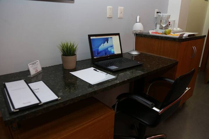 In-room business center