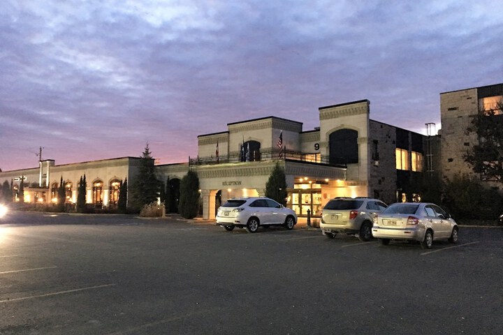 Front of property - evening/night