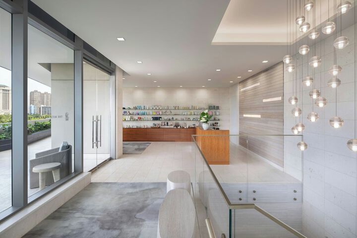 Spa reception