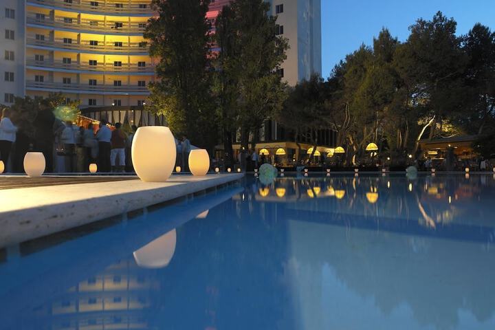 Front of property - evening/night