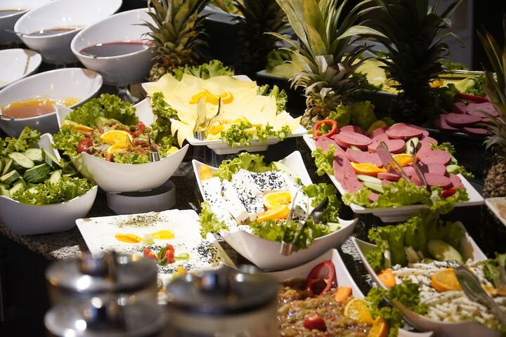 Breakfast buffet