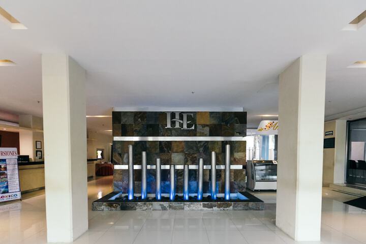 Interior entrance