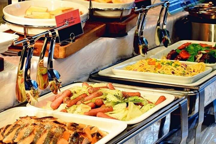 Breakfast buffet