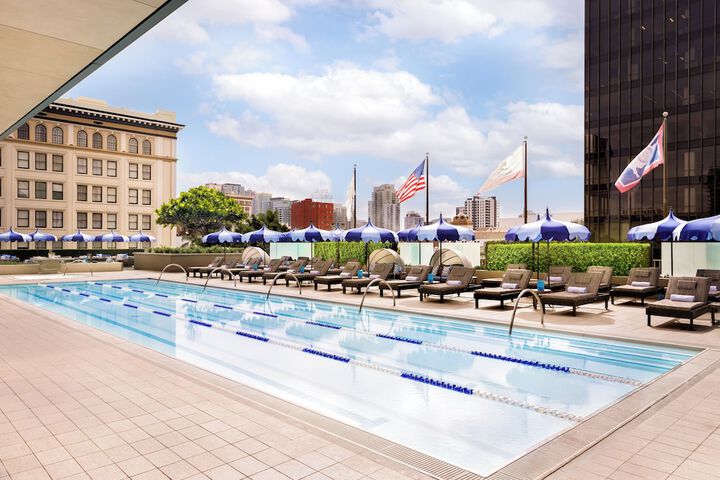 Rooftop pool