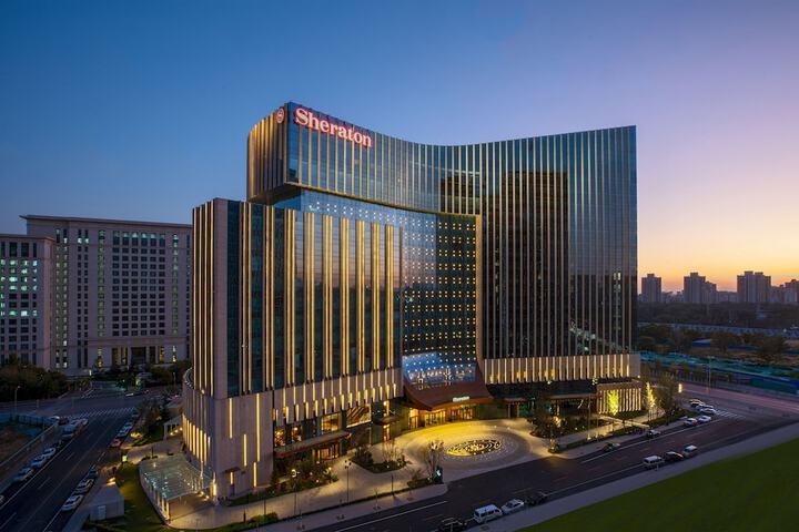 Exterior of Sheraton Beijing Lize Hotel