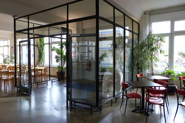 Interior entrance
