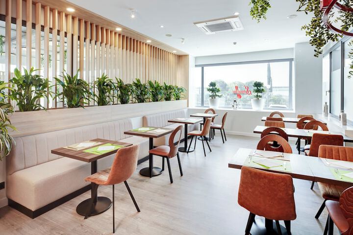 Breakfast area