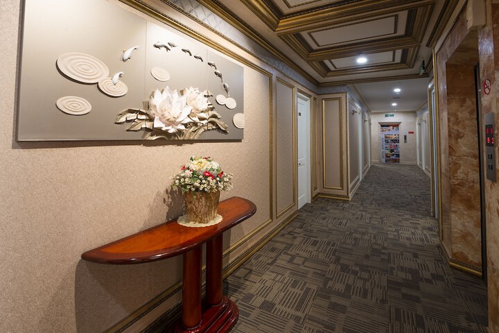 Interior entrance